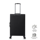 'Maleta de Viaje Mediana 360 Liviana Negra