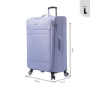 'Maleta de Viaje 23 Kg 360 Liviana Bodega grande Morada
