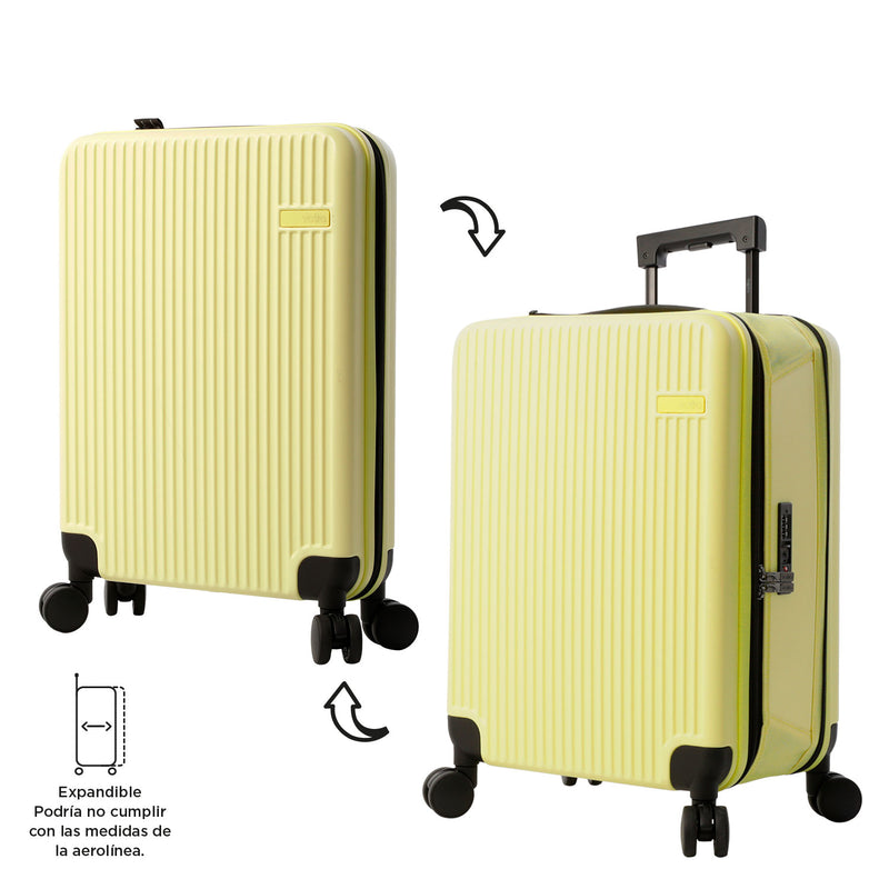 Maleta de Cabina 360 Minimize de 10 kilos Amarilla