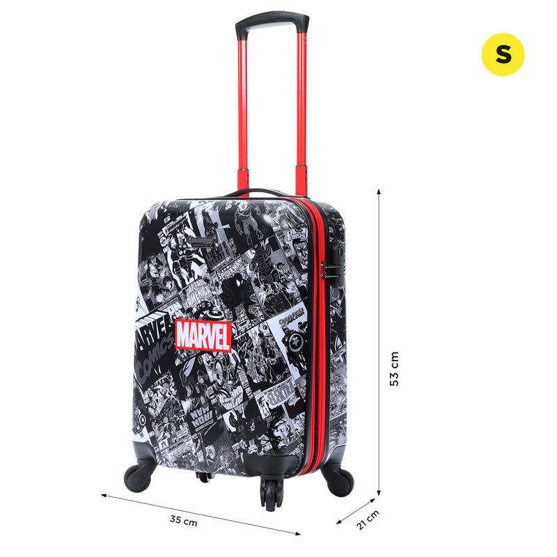 Maleta de Cabina 360 Marvel Comic Negra