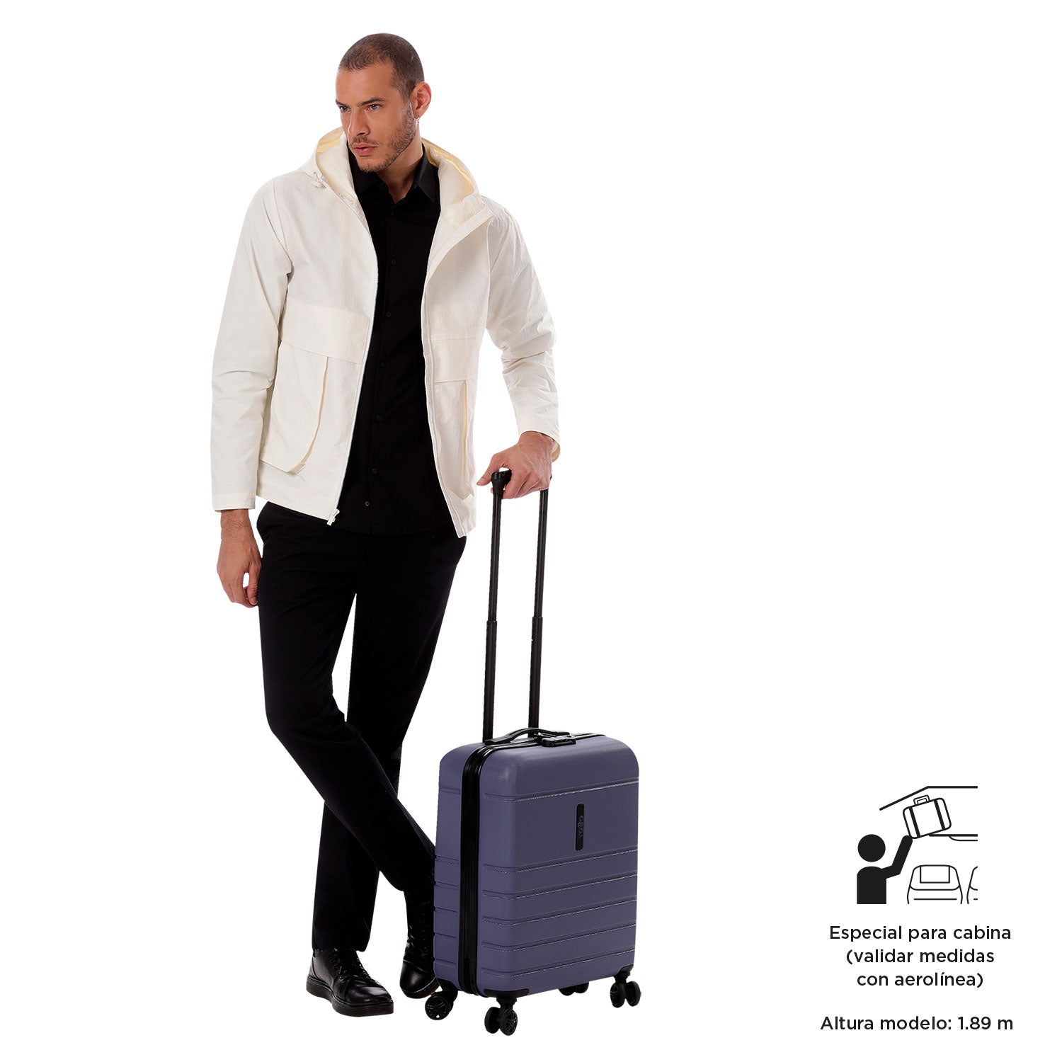 Maleta de Cabina 360 Prop de 10 kilos Azul