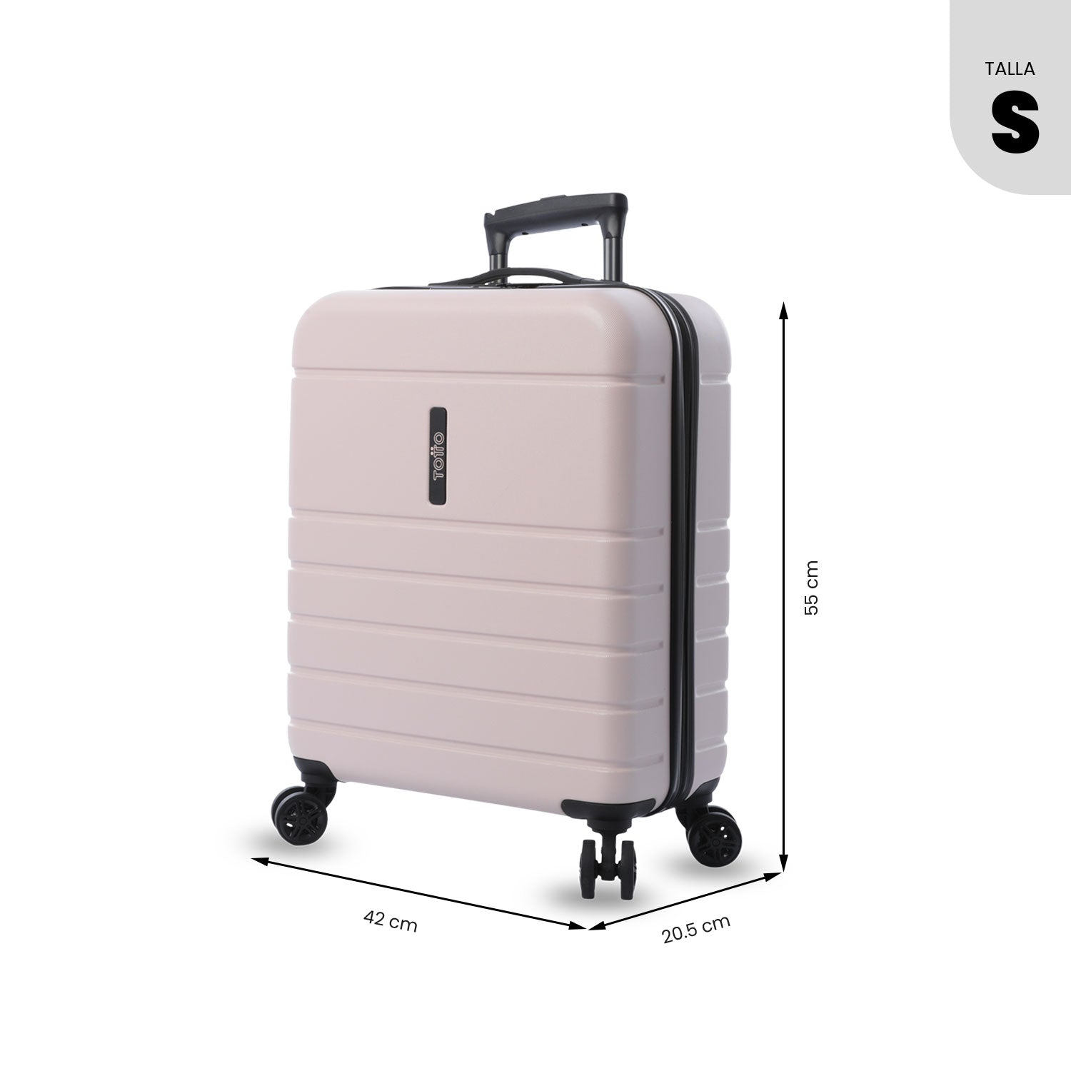 'Maleta de 10 kilos 360 Prop Pequeña Rosada