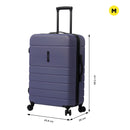 Maleta de 23 Kg 360 Prop Mediana Azul