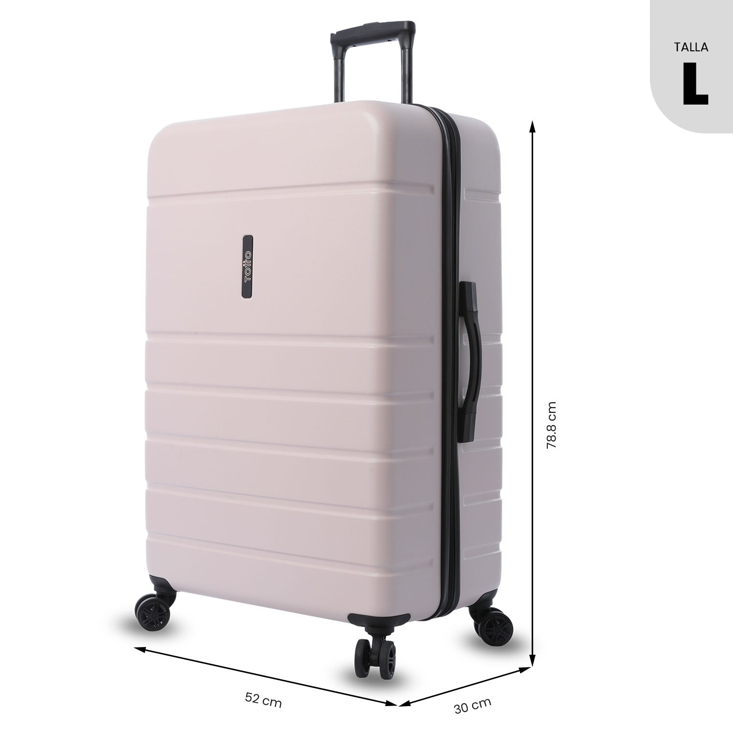 'Maleta de Viaje 23 Kg 360 Prop Bodega Rosada