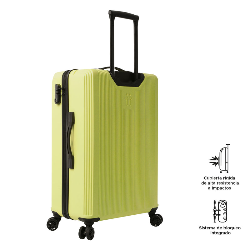 Maleta de 23 Kg 360 Sko Mediana Amarilla