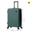 Maleta de 23 Kg 360 Sko Mediana Amarilla