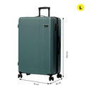 Maleta de Viaje Grande 360 Sko Bodega Amarilla