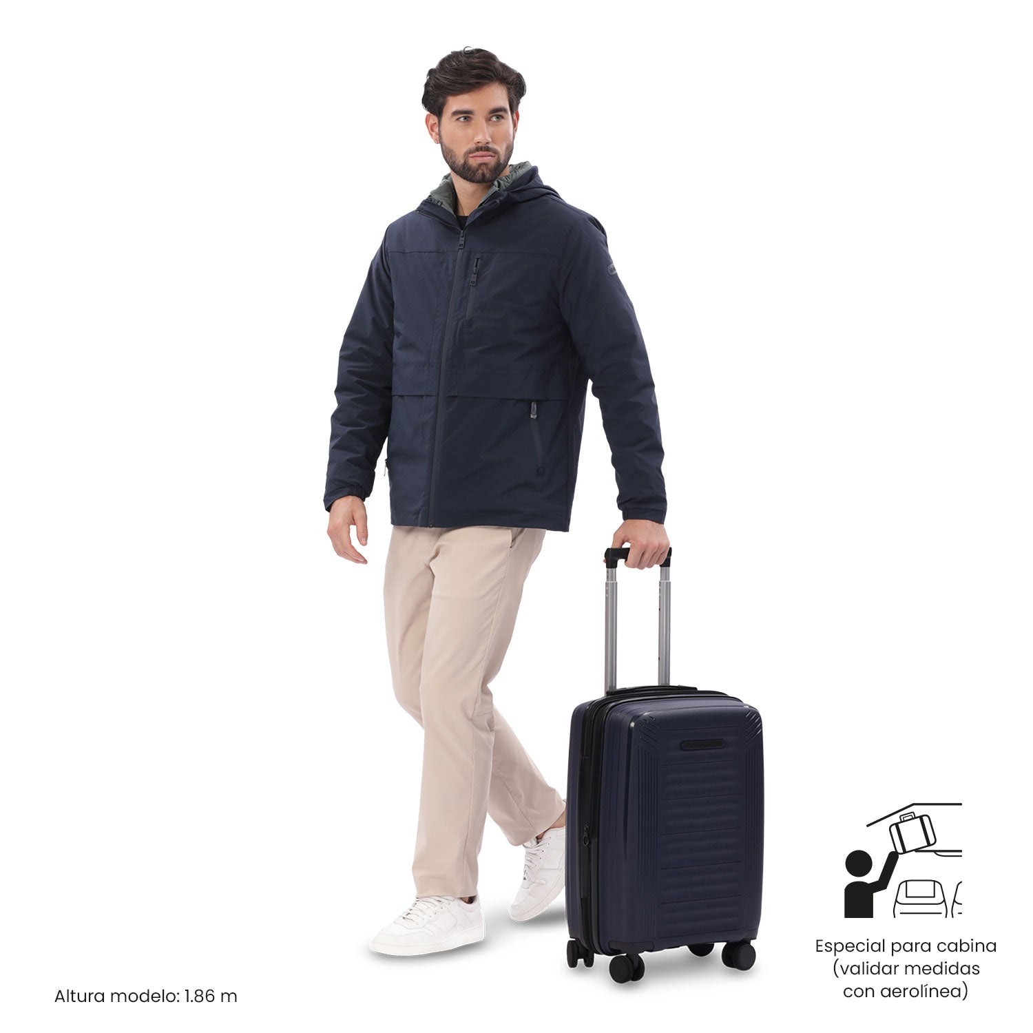 Maleta de Cabina 360 Trulli S2 10 kilos Azul