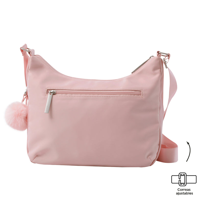 Bolso Mujer Porta Pc 10" Adelaide 1 2.0 Rosado