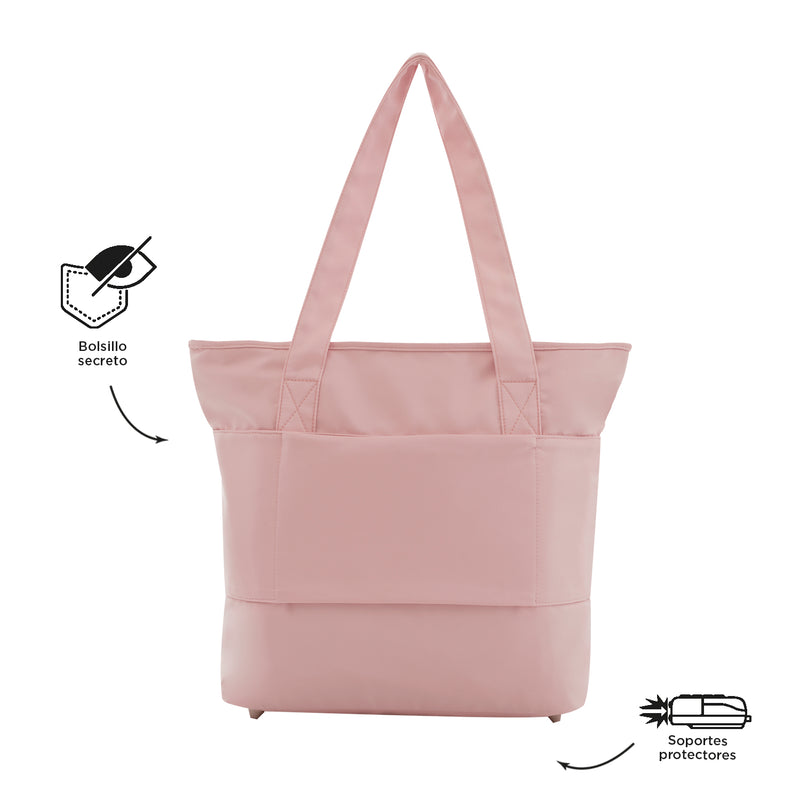 Bolso Mujer Tote Adelaide 2 2.0 Rosado