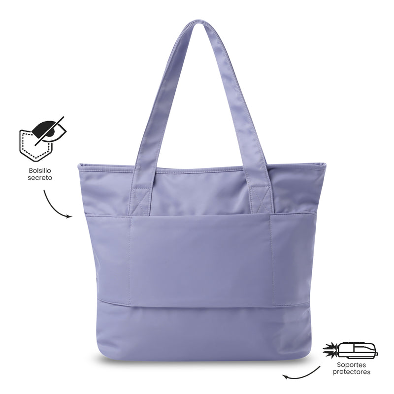 'Tote Bag para Mujer Adelaide 2 2.0 Porta PC 13" Morado