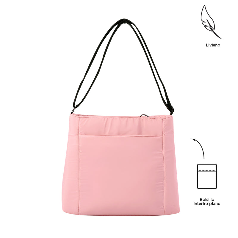 BOLSO ARLYN - Talla: L - Color: Rosado