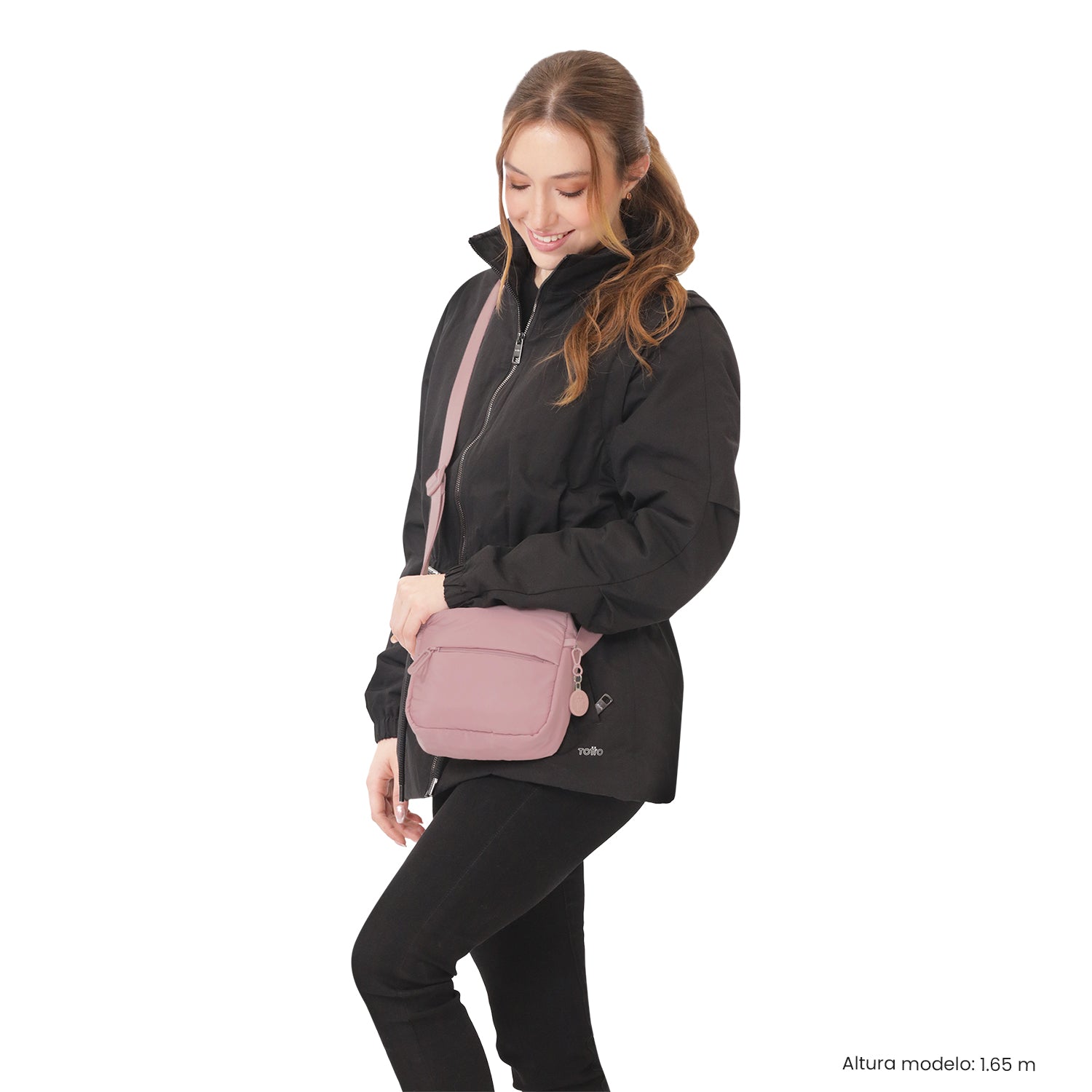 Bolso para Mujer Sevilla tipo Crossbody Pequeño Rosado
