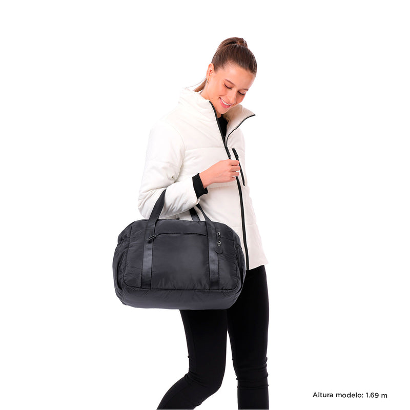 Bolso Para Mujer Duffel Fatima 2.0 Gris