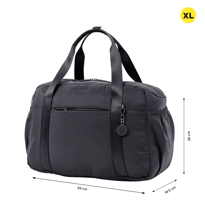 Bolso Para Mujer Duffel Fatima 2.0 Gris