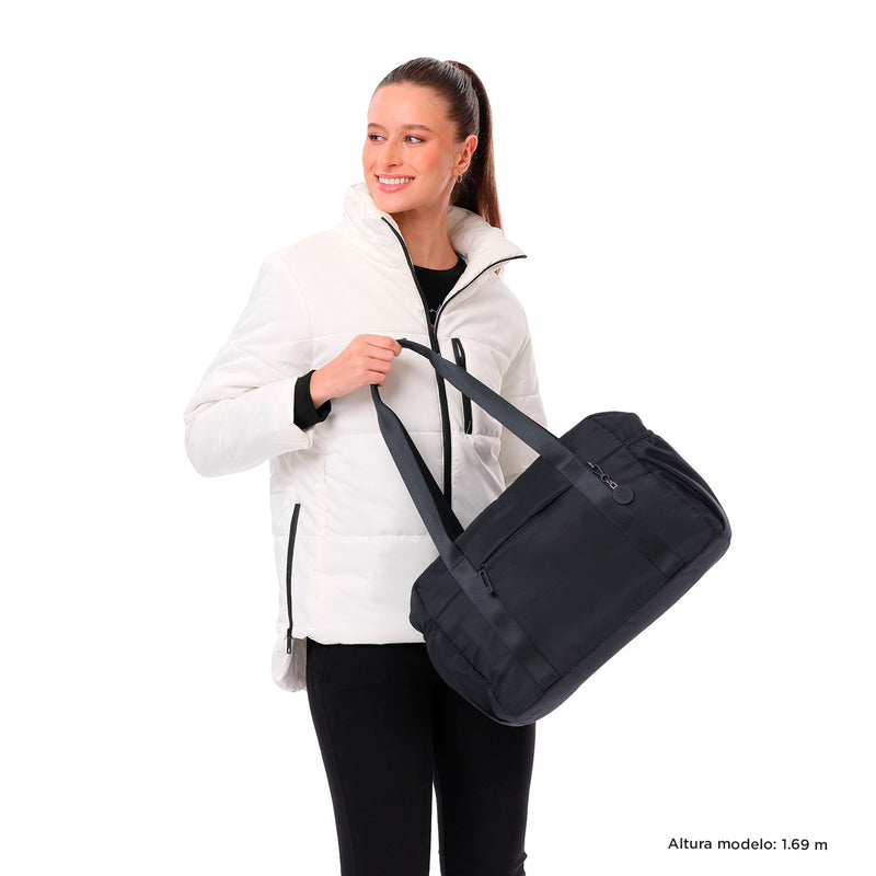 Bolso Para Mujer Duffel Fatima 2.0 Negro