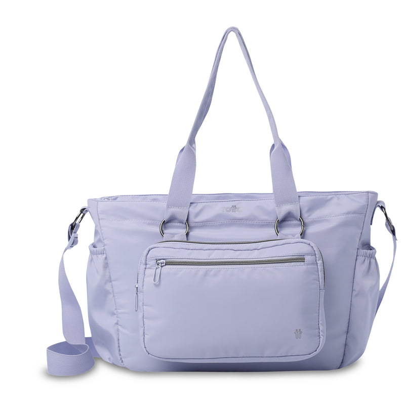 'Tote Bag para Mujer 2 en 1 Brasil Porta PC 15" Morado