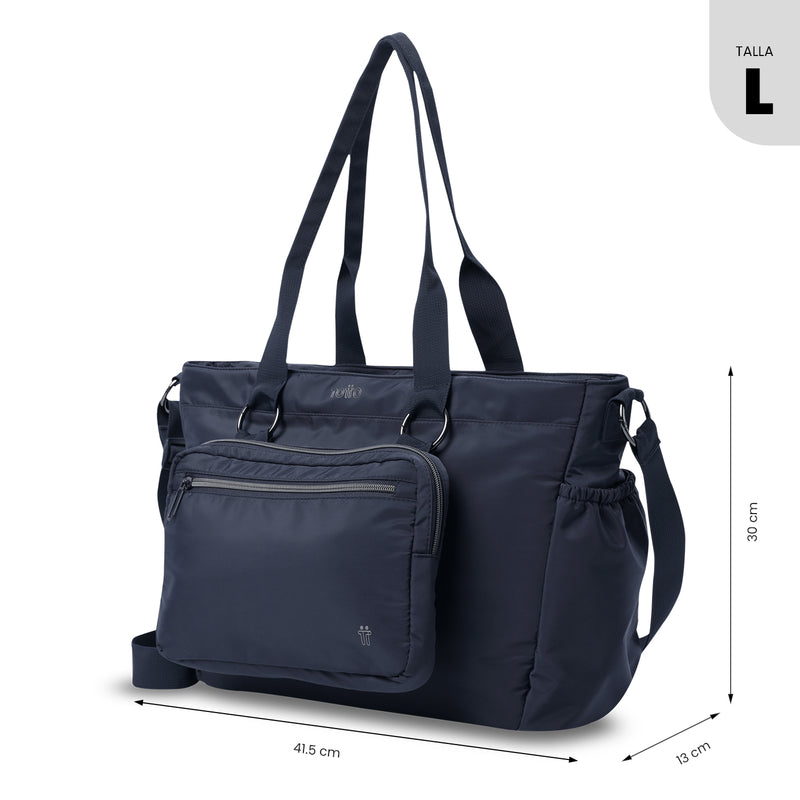 'Tote Bag para Mujer 2 en 1 Brasil Porta PC 15" Azul