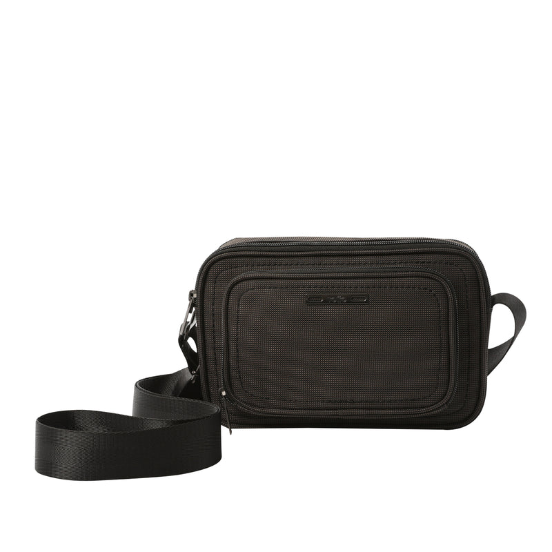 Bolso para Hombre Canvas Crossbody Café