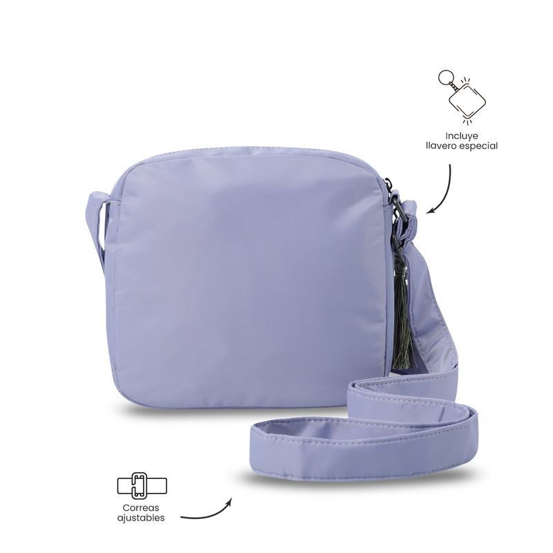 'Bolso para Mujer Porta Tableta 8" Corneana Morado