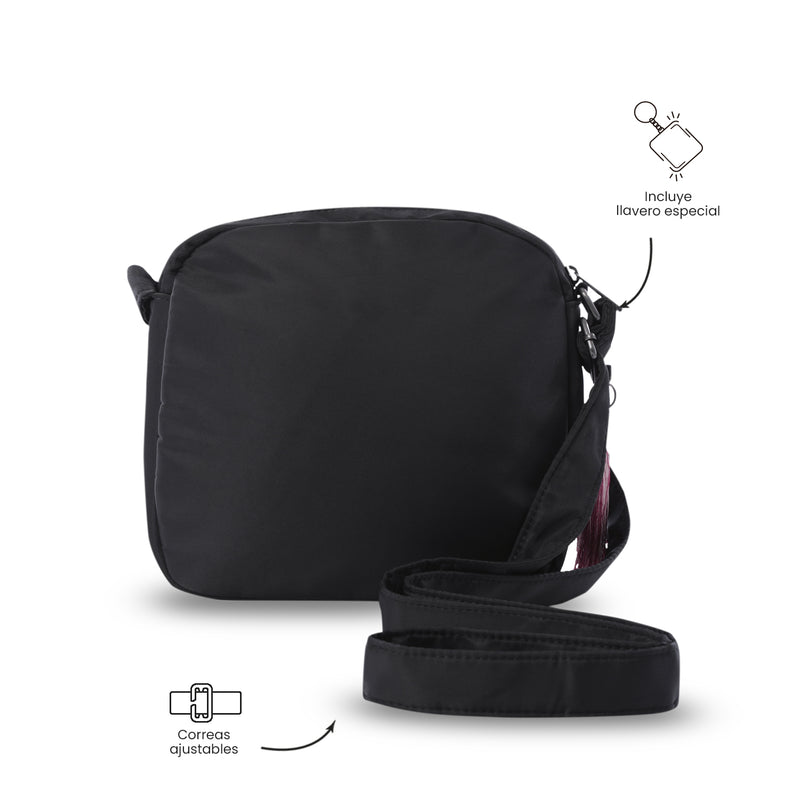 'Bolso para Mujer Porta Tableta 8" Corneana Negro