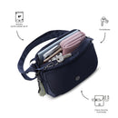 Bolso para Mujer Porta Tableta 8" Corneana Azul