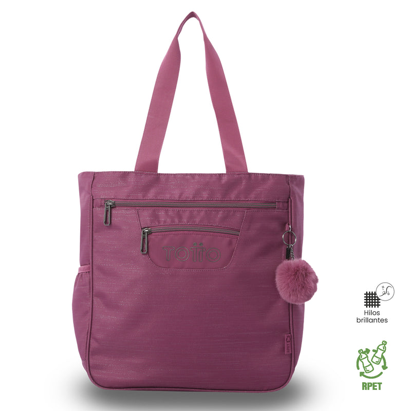 'Shopping Bag para Mujer Cutara Neo Porta PC 14" Grande Rosado