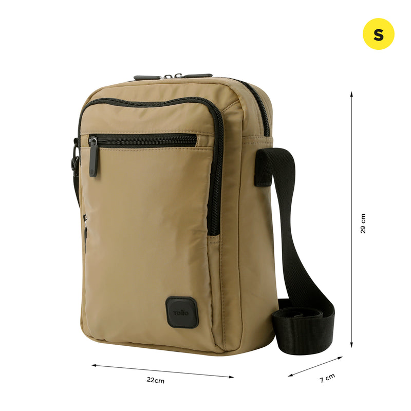 Bolso Hombre Porta Pc 10" Bayonne Amarillo