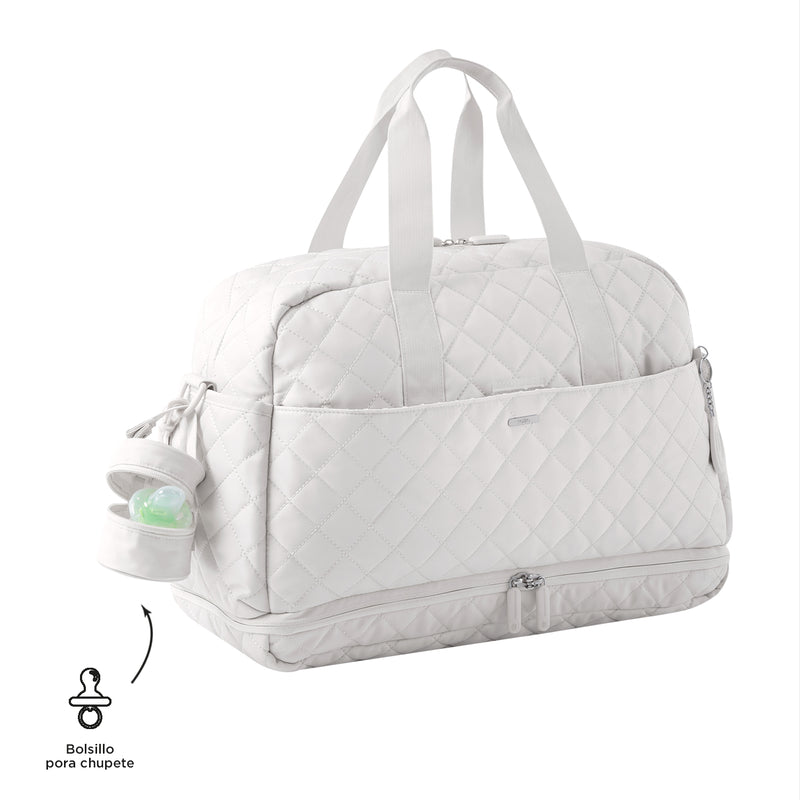 Bolso pañalera Babybao 2.0 Gris