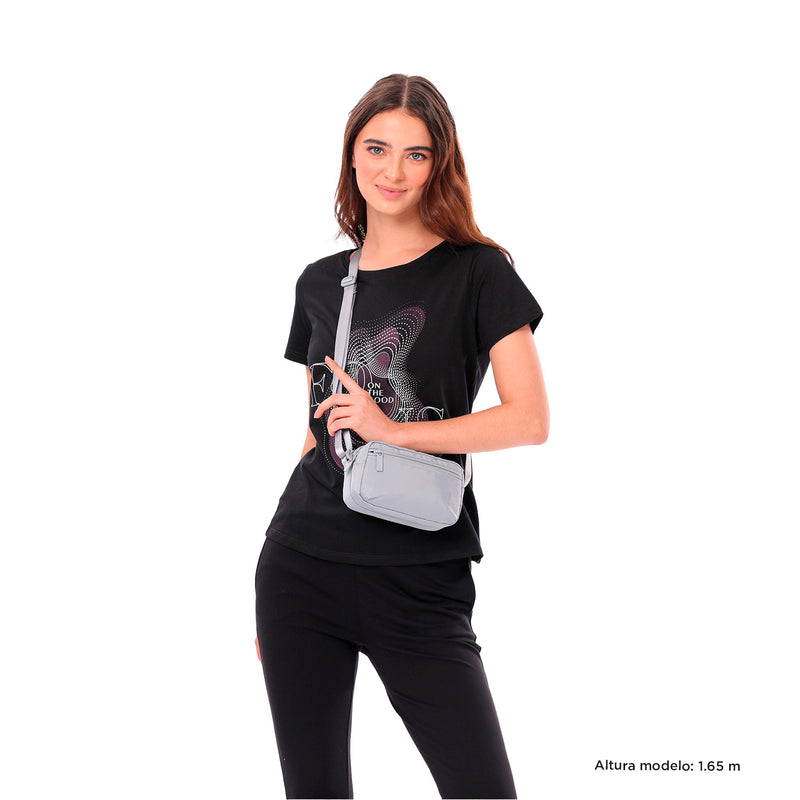 Bolso para Mujer Bombo Crossbody Rosado