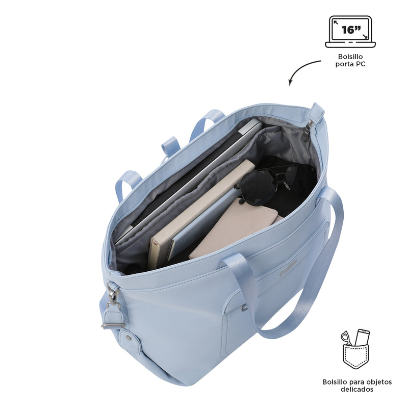 Bolso para Mujer Madrid Porta PC 16" Rosado