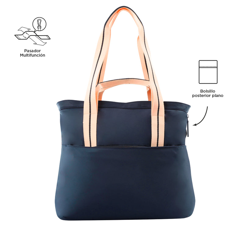 Bolso shopping para Mujer Cresa Azul