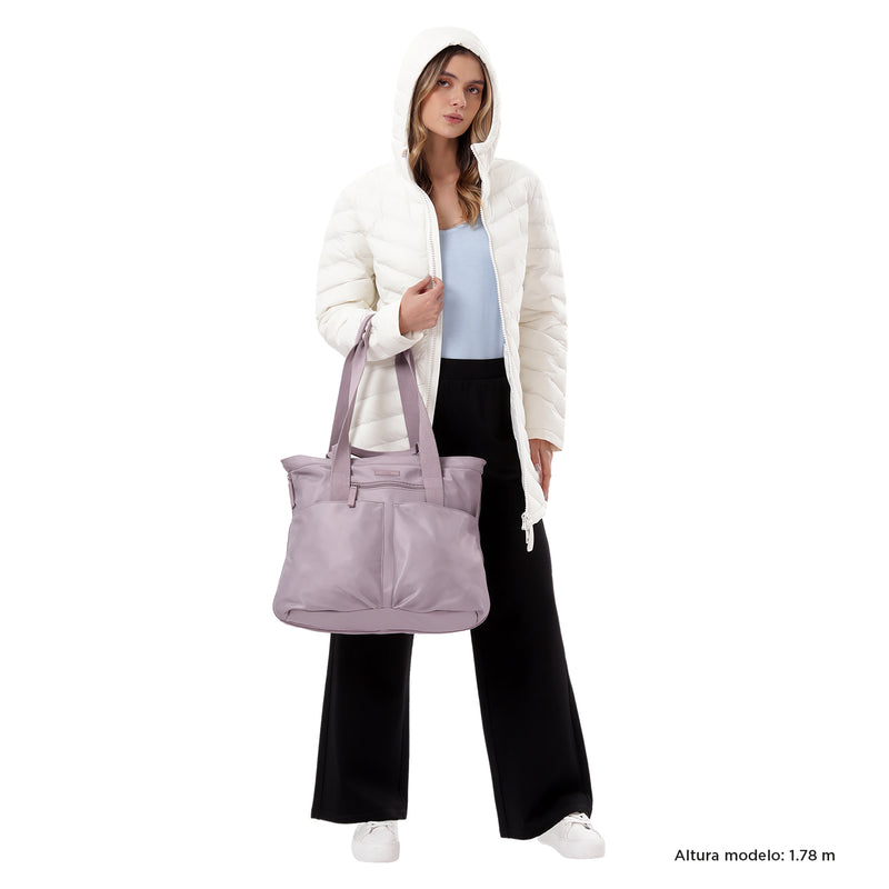 Shopping Bag para Mujer Cresa Porta PC 14" Negro