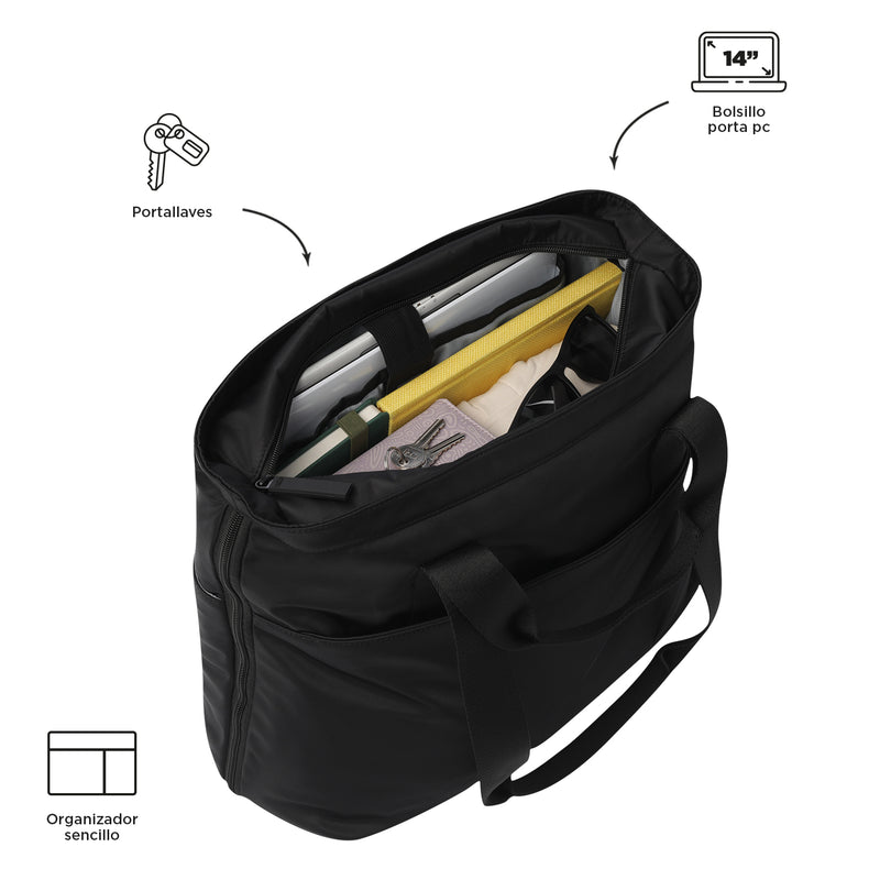 Shopping Bag para Mujer Cresa Porta PC 14" Rosado