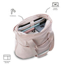 Shopping Bag Grande para Mujer Cresa Porta PC 14" Rosado