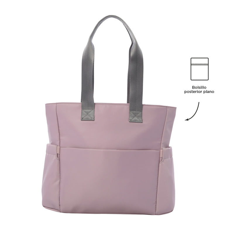 Shopping Bag para Mujer Sue Porta Tablet 10" Rosado