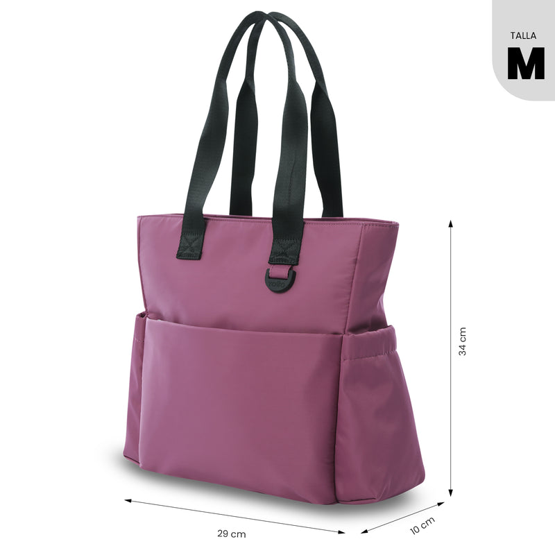 'Bolso de hombro Shopping Mediano para Mujer Sue Rosado