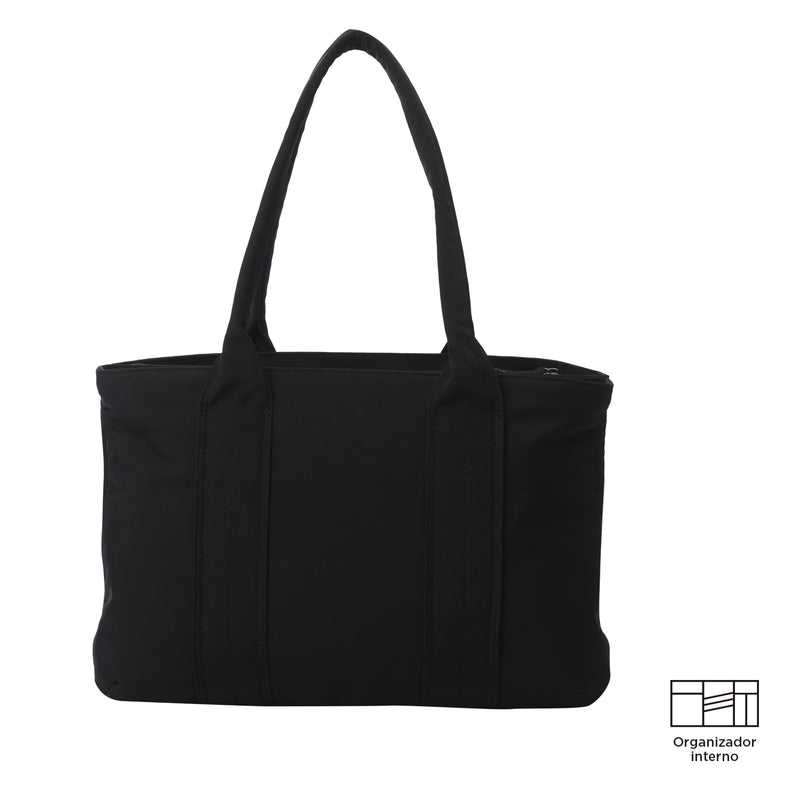 Shopping Bag para Mujer Sicilia Porta PC 16" Negro