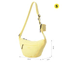 Bolso Pequeño Unisex Rowan Crossbody Amarillo¿