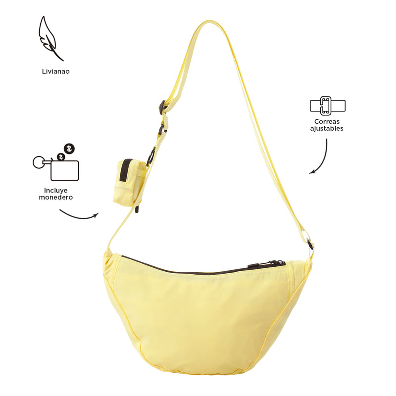Bolso Pequeño Unisex Rowan Crossbody Azul