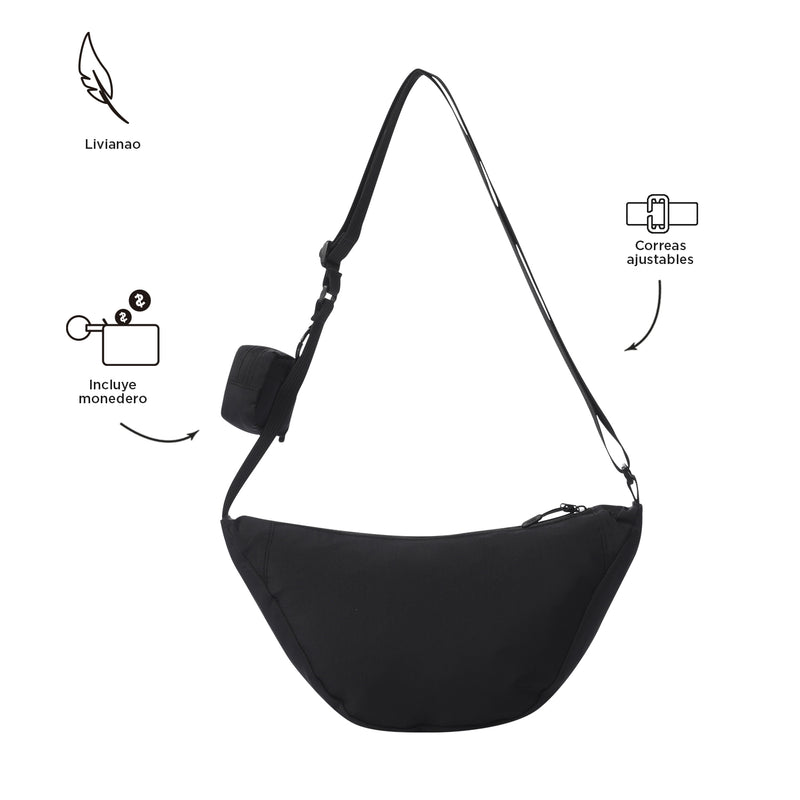 Bolso Pequeño Unisex Rowan Crossbody Azul