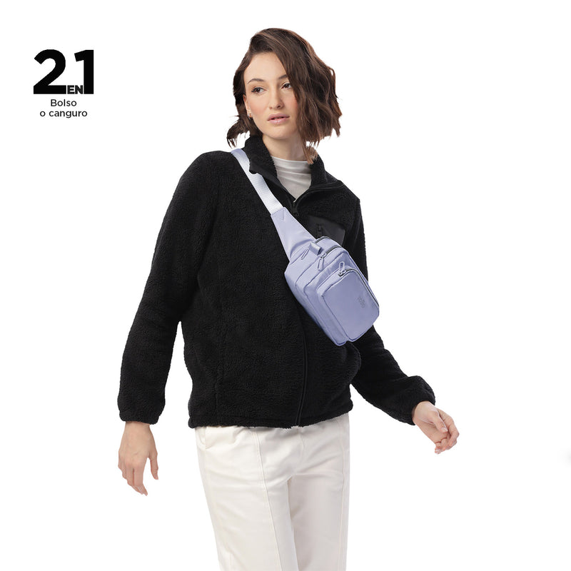 'Bolso para Mujer 2 en 1 Funty 3.0 Pequeño Morado