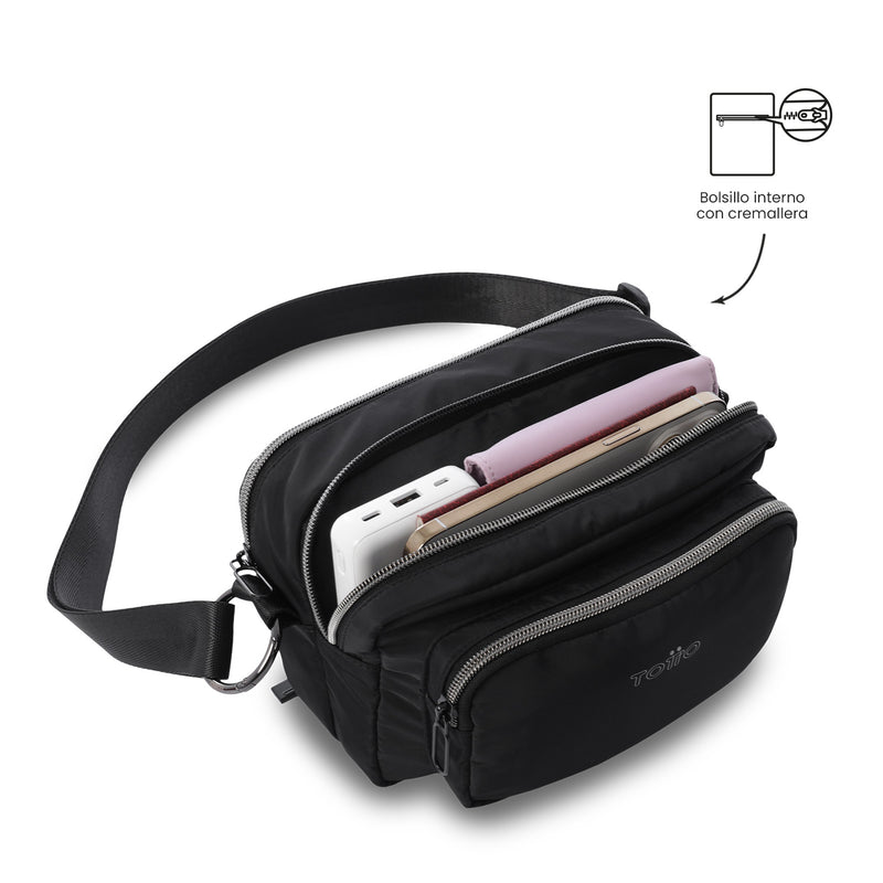 'Bolso para Mujer 2 en 1 Funty 3.0 Pequeño Negro