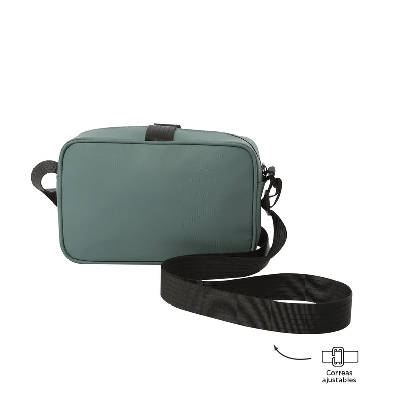 Bolso para Hombre Knit Crossbody Verde