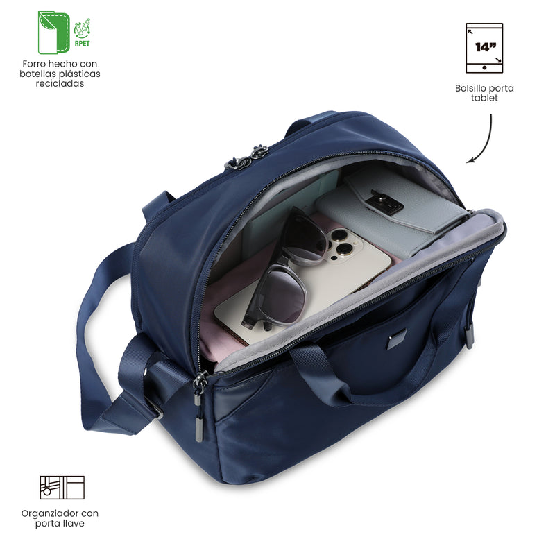 'Bolso para Mujer Roxanne tipo Crossbody Mediano Azul