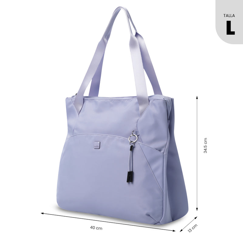 'Tote Bag para Mujer Roxanne Porta PC 14" Morado