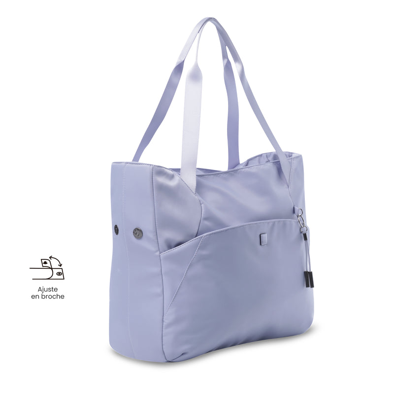 'Tote Bag para Mujer Roxanne Porta PC 14" Morado