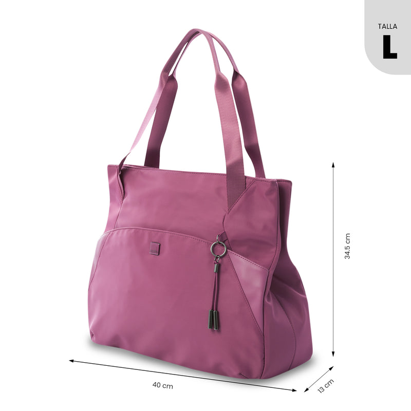 'Tote Bag para Mujer Roxanne Porta PC 14" Rosado