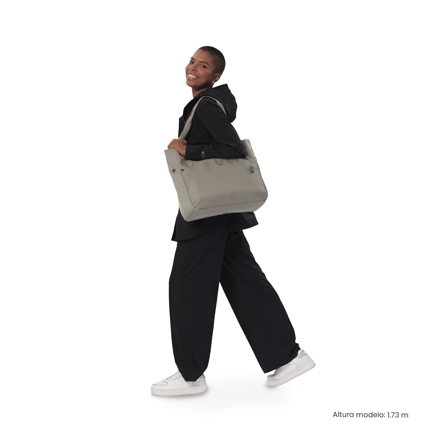 Tote Bag para Mujer Roxanne Porta PC 14" Grande Café