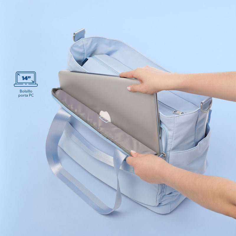 Bolso para Mujer Maxi Tote Azul